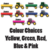 New Tractor Wall Stickers - Farm Vehicle Contruction Truck JCB Digger Decals