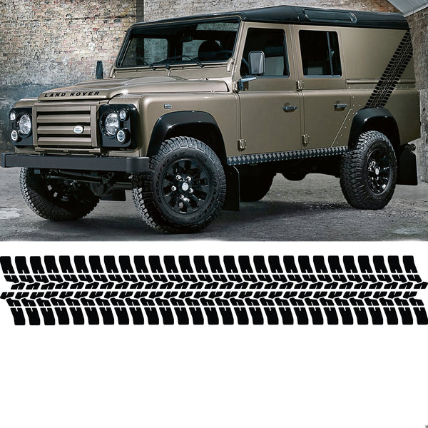 Tyre Tracks 4X4 Sticker - Land Rover Defender Off Road Motocross Bike Tire