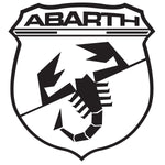 Fiat 500 Abarth Scorpion Car Bonnet Side Stripes Stickers decal graphic