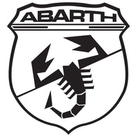 Fiat 500 Abarth Scorpion Car Bonnet Side Stripes Stickers decal graphic