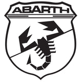 Fiat 500 Abarth Scorpion Car Bonnet Side Stripes Stickers decal graphic