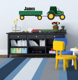 New Tractor Wall Stickers - Farm Vehicle Contruction Truck JCB Digger Decals