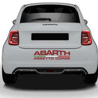 Fiat 500 Abarth Scorpion Car Bonnet Side Stripes Stickers decal graphic