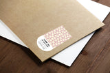 Thank You Stickers Floral Label Small Business Parcel Envelope Gift Vinyl Sticky