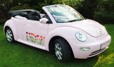 Girly Tulip Flower Stickers Decals Graphics For Car Van Bike