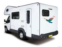 Eagle Motorhome Vinyl Graphic - Camper Car Caravan Horsebox Stickers Decals