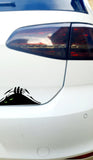 Evil Eyes Peeking Monster Sticker - Car Bumper Funny Joke Novelty Vinyl Decal Gift Xmas