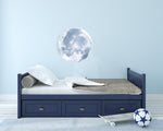 Full Moon Wall Sticker - Astronomy / Space Themed Wall Decal for Child's Bedroom