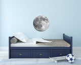 Full Moon Wall Sticker - Astronomy / Space Themed Wall Decal for Child's Bedroom