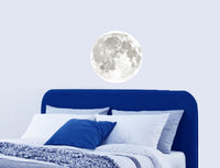 Full Moon Wall Sticker - Astronomy / Space Themed Wall Decal for Child's Bedroom