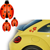 Ladybird Stickers Car Bedroom Wall Decals Graphics Window Laptop Luggage Sticker