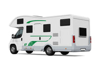 Motorhome Stripes Vinyl Stickers - Camper Van Horsebox Caravan RV Decals Graphic