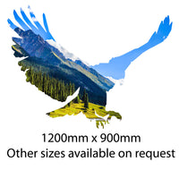Eagle Motorhome Vinyl Graphic - Camper Car Caravan Horsebox Stickers Decals