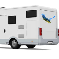 Eagle Motorhome Vinyl Graphic - Camper Car Caravan Horsebox Stickers Decals