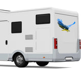 Eagle Motorhome Vinyl Graphic - Camper Car Caravan Horsebox Stickers Decals