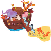 Noah's Ark Animal Boat Jungle Children Bedroom Wall Sticker Decal Mural Girl Boy