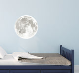 Full Moon Wall Sticker - Astronomy / Space Themed Wall Decal for Child's Bedroom