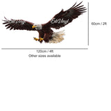 Bald Eagle Motorhome Laminated Vinyl Graphic - Camper Car Caravan Horsebox Stickers Decals