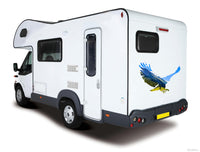Eagle Motorhome Vinyl Graphic - Camper Car Caravan Horsebox Stickers Decals