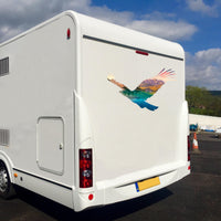 Eagle Motorhome Vinyl Graphic - Camper Car Caravan Horsebox Stickers Decals