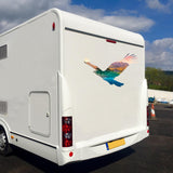 Eagle Motorhome Vinyl Graphic - Camper Car Caravan Horsebox Stickers Decals
