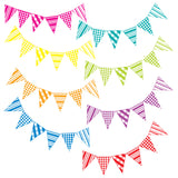 Childrens Bedroom Bunting Flags Wall Art Stickers Decals Kids