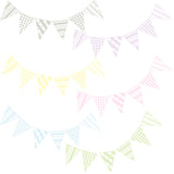 Childrens Bedroom Bunting Flags Wall Art Stickers Decals Kids