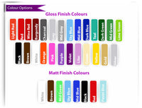 Motorhome Transporter Camper Van Compass Graphics Decals Stickers Back Rear