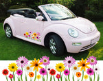 Daisy Flower Stickers Decals Graphics For Car Van Bike
