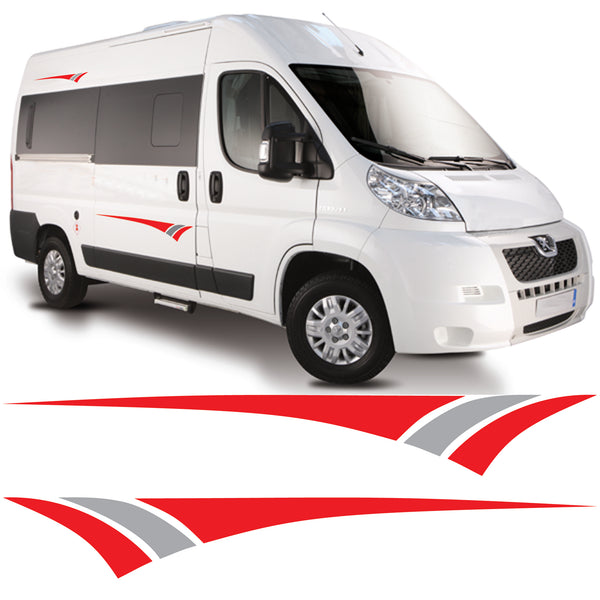 Large Motorhome / Camper Graphics Set 8