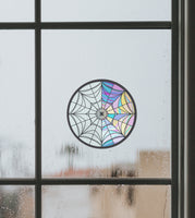 Wednesday Addams Enid Stained Glass Window Nevermore Academy Sticker Decal