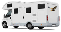 Eagle Motorhome Vinyl Graphic - Camper Car Caravan Horsebox Stickers Decals