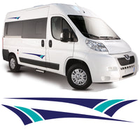 Large Motorhome / Camper Graphics Set 8