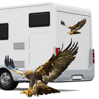 Eagle Motorhome Vinyl Graphic - Camper Car Caravan Horsebox Stickers Decals